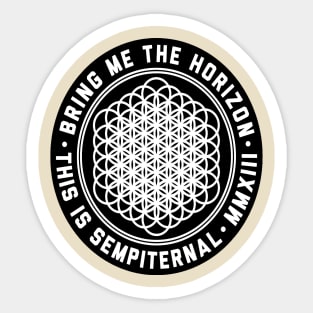 bring me the horizon - this is sempiternal vintage Sticker